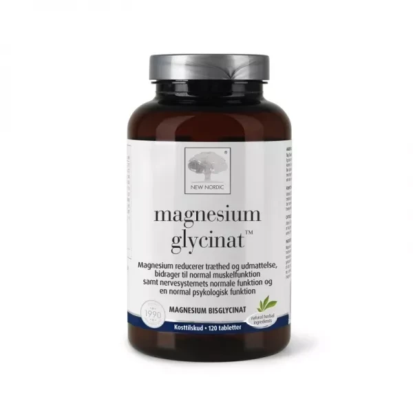 NEW NORDIC Magnesium Glycinat tab. N120