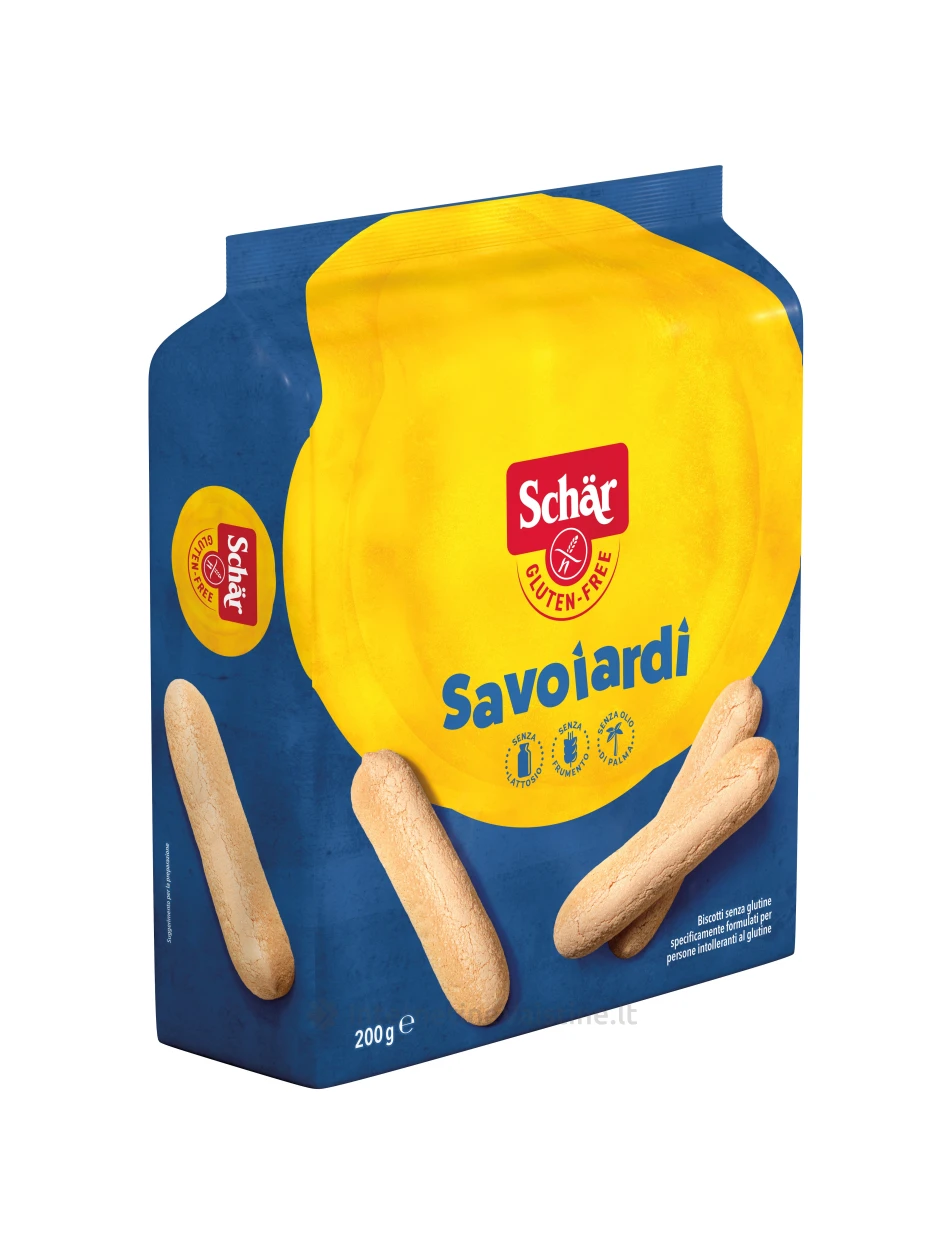 Schär SAVOIARDI - sausainiai be glitimo, 200g | internetinevaistine.lt