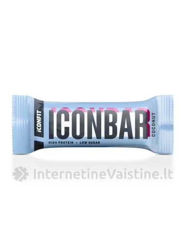 ICONFIT ICONBAR Coconut baltyminis batonėlis, 45 g, Vnt | internetinevaistine.lt