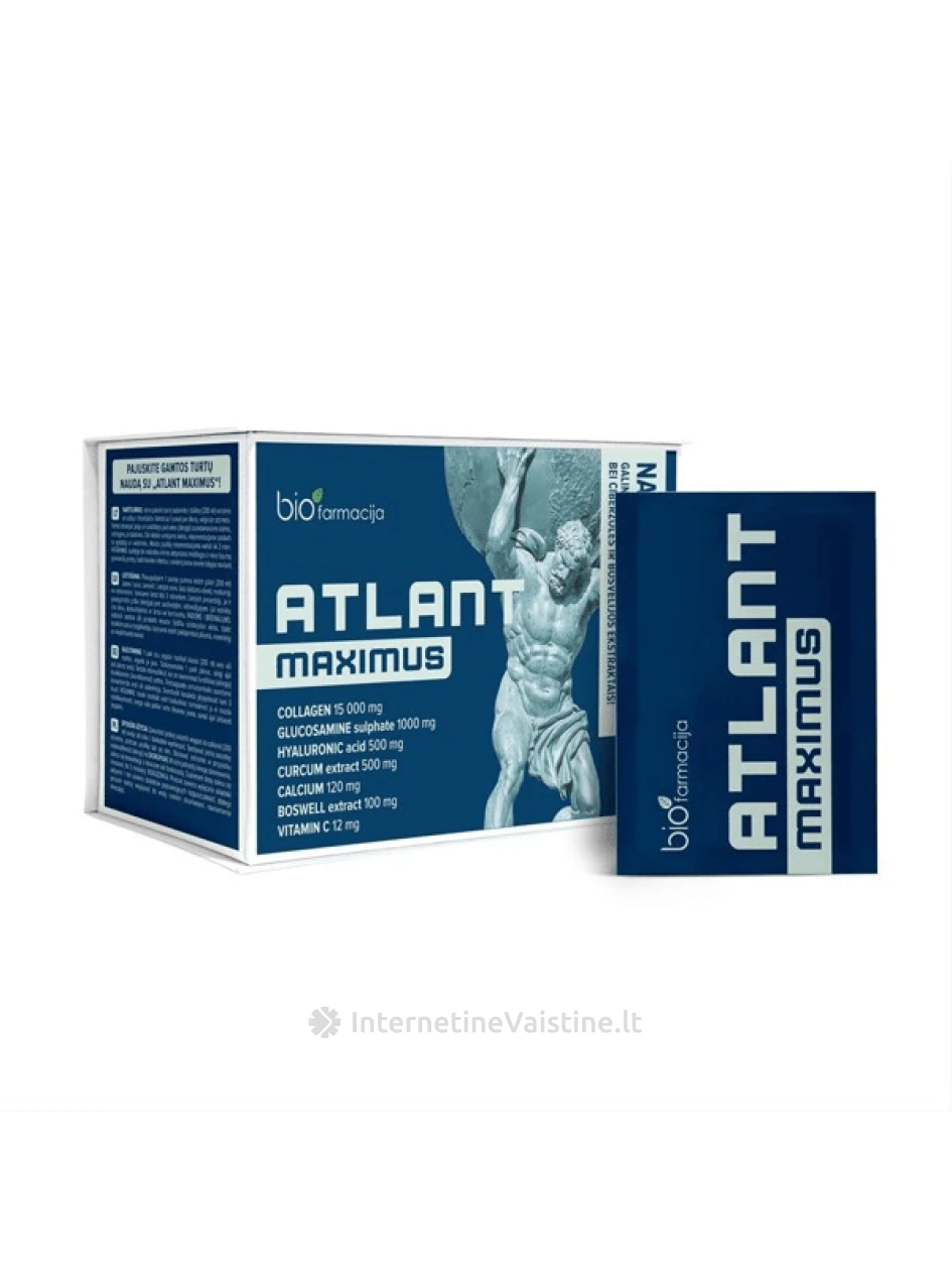 BIOFARMACIJA ATLANT Maximus milt. N28 | internetinevaistine.lt