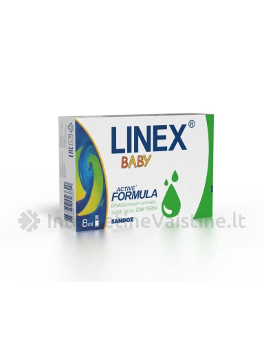 LINEX maisto papildas BABY, 8 ml, 8 ml | internetinevaistine.lt