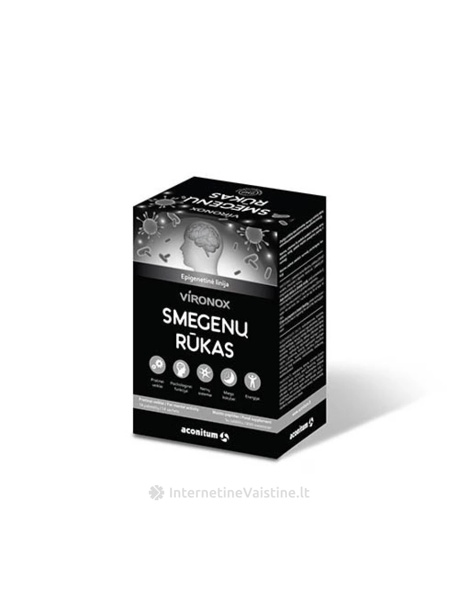 VIRONOX Smegenų rūkas pak. N14, 14 vnt. | internetinevaistine.lt