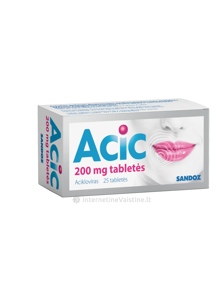 ACIC 200 mg tabletės N25 | internetinevaistine.lt