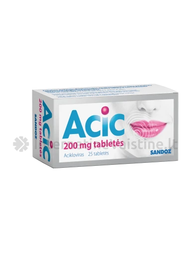 ACIC 200 mg tabletės N25 | internetinevaistine.lt
