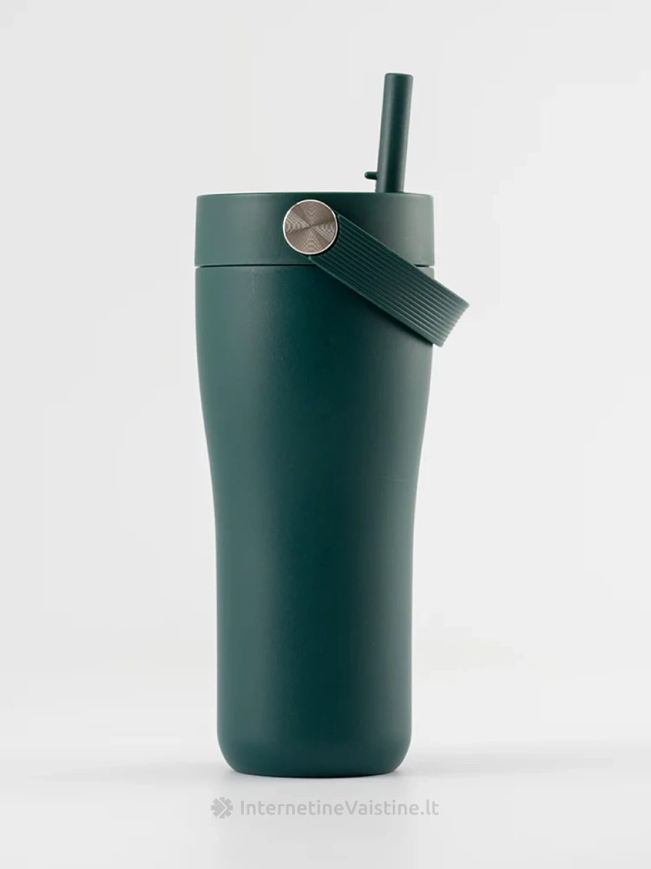 EQUA CARRY puodelis Forest Green, 600 ml, 600 ml | internetinevaistine.lt