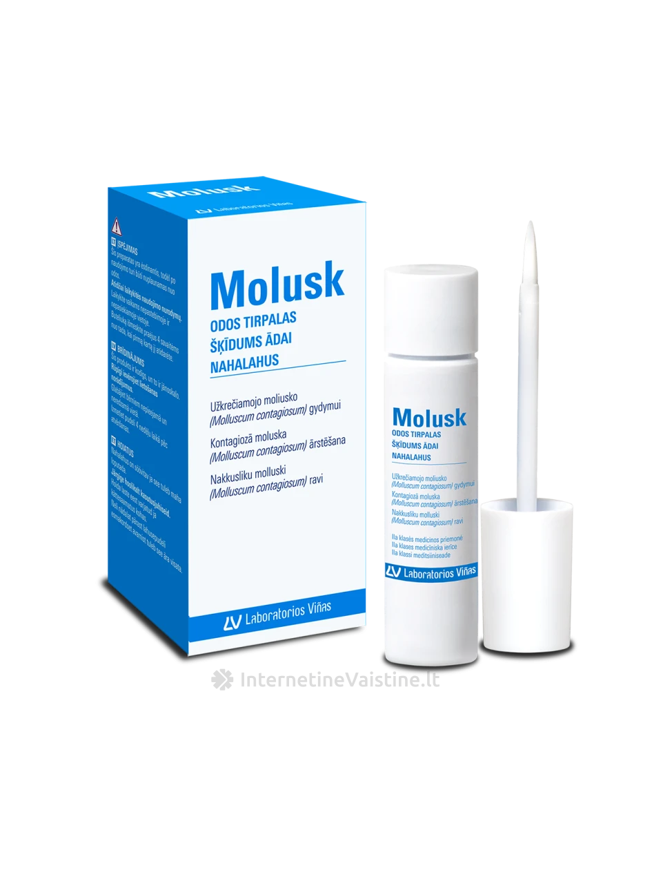 MOLUSK 10% odos tirpalas, 3 g | internetinevaistine.lt