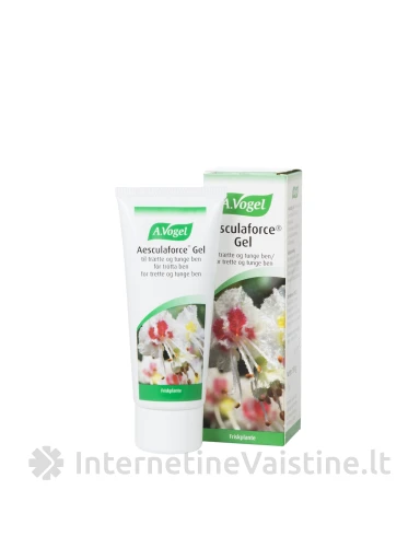 A.VOGEL Aesculaforce Gel Kaštonų gelis, 100 g, Vnt | internetinevaistine.lt