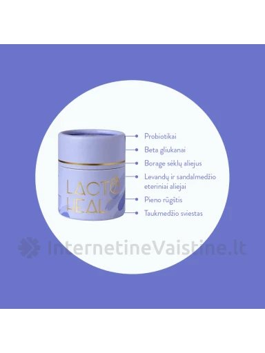 LACTOHEAL makšties ovulės, 7 vnt. | internetinevaistine.lt