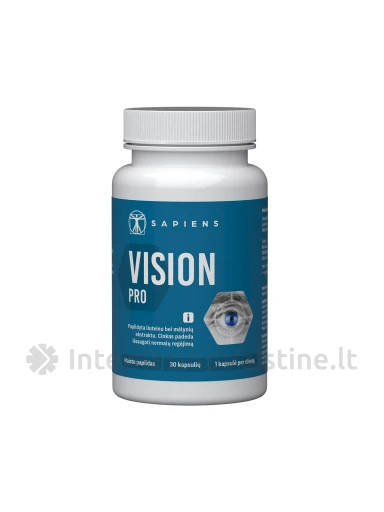 SAPIENS Vision PRO kaps. N30 | internetinevaistine.lt