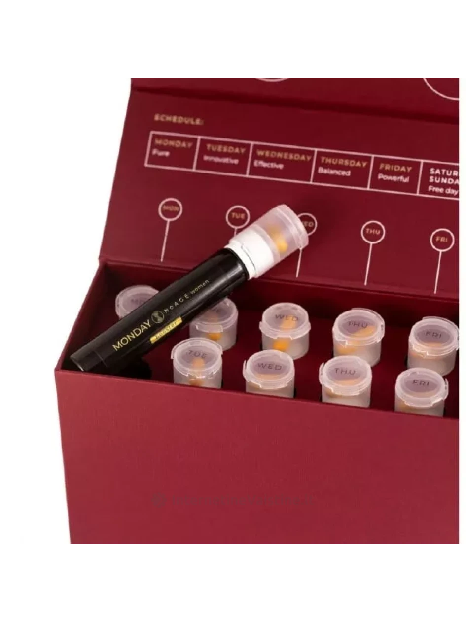 NOAGE maisto papildas WOMEN BOOSTER MINI, 10 kaps., 10 vnt. x 25 ml | internetinevaistine.lt