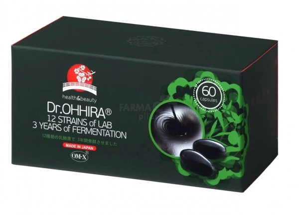DR. OHHIRA Standart 580mg kaps. N60 (12 rūšių pieno bakt.), 60 vnt.