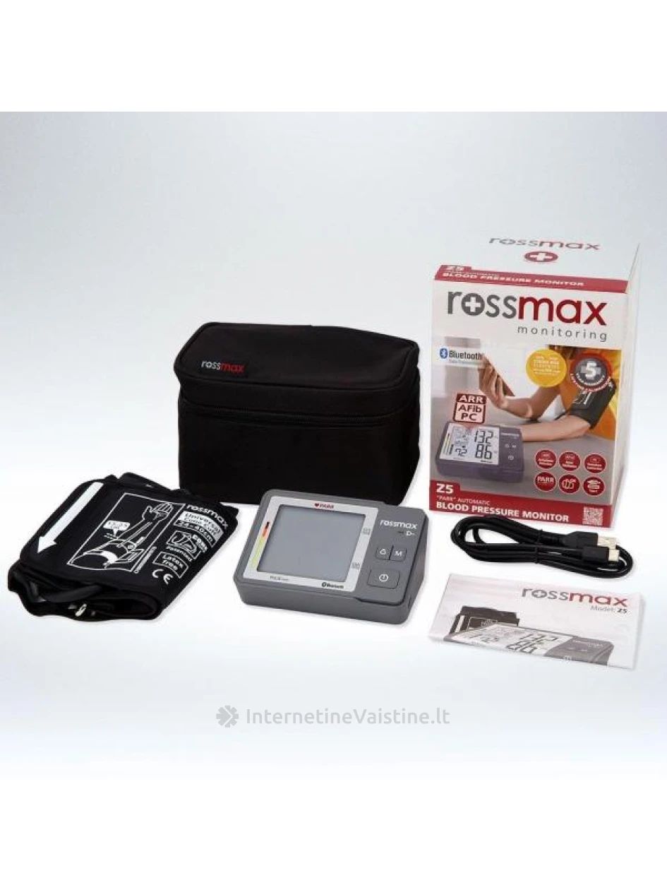 ROSSMAX  Kraujo sp. matuoklis Z5 PARR automat. N1 | internetinevaistine.lt