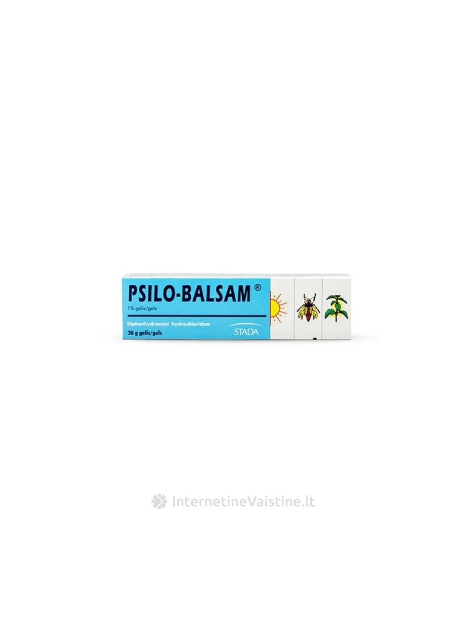 PSILO BALSAM 1% GELIS 20G | internetinevaistine.lt