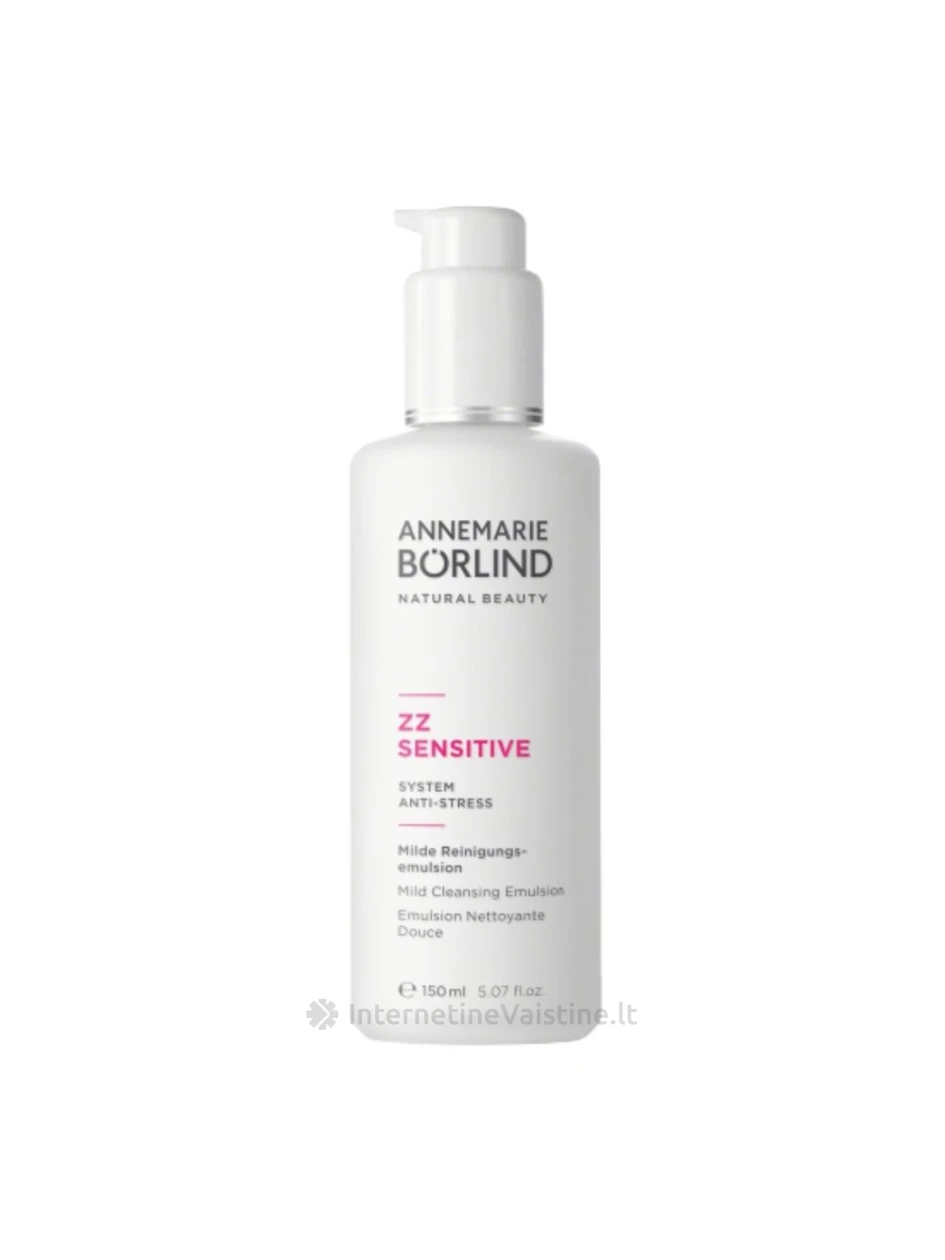 ANNEMARIE BORLIND ZZ Sensitive švelni valom. emulsija, 150 ml, Vnt | internetinevaistine.lt