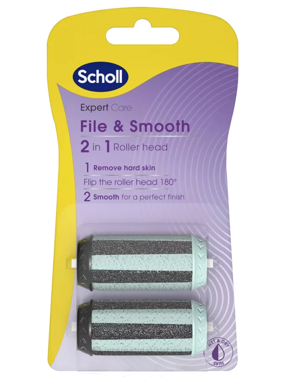 SCHOLL Fille&Smooth pėdų šveitiklio pakaitiniai voleliai, 2 vnt. | internetinevaistine.lt