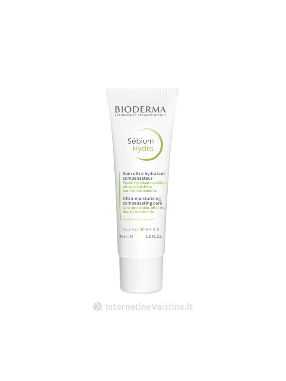 SEBIUM HYDRA KREMAS DRĖKIN. R/ODAI 40ML, N1 | internetinevaistine.lt