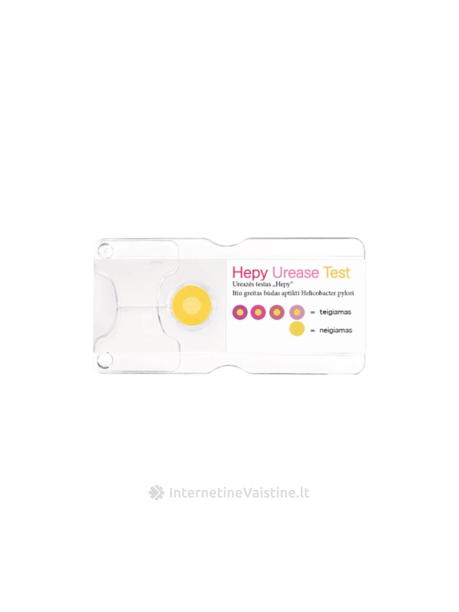 Testas TESTERA HEPY ureazės, 1 vnt., Vnt | internetinevaistine.lt