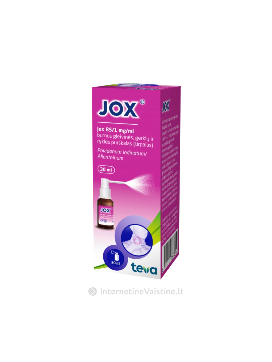 JOX SPRAY 30ML | internetinevaistine.lt