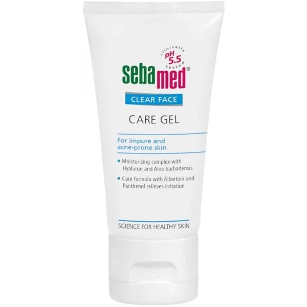 SEBAMED CLEAR FACE drėkin veido želė rieb odai, 50ml