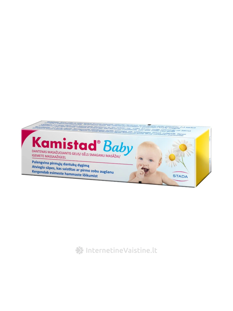 KAMISTAD gelis BABY GEL 10ml, 10 ml | internetinevaistine.lt