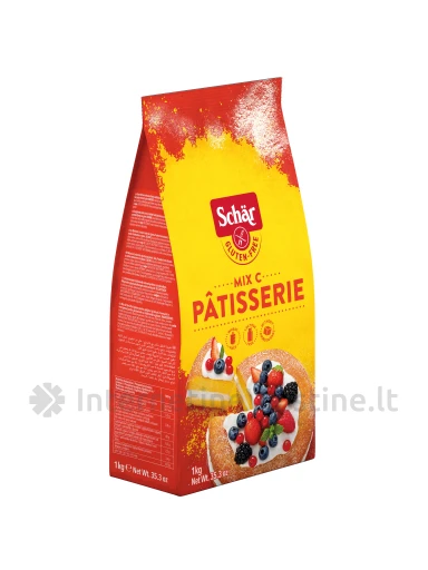 Schär MIX C – miltų mišinys be glitim, 1kg | internetinevaistine.lt