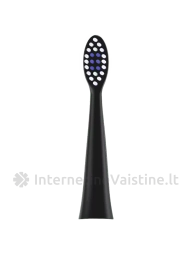B. WELL elektrinis dantų šepetėlis MED-870, juodas, N1, Vnt | internetinevaistine.lt