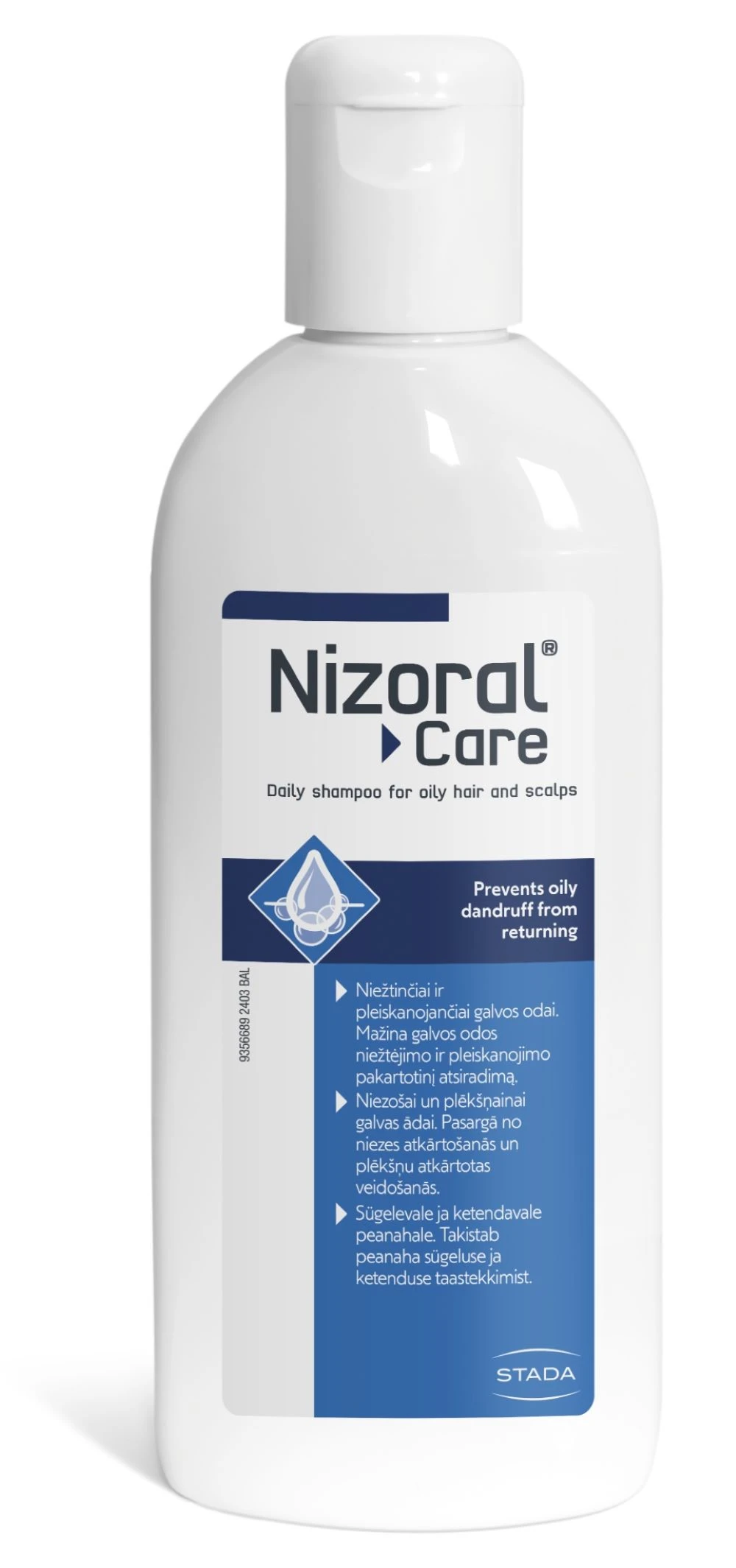 NIZORAL šampūnas CARE DAILY, 200 ml