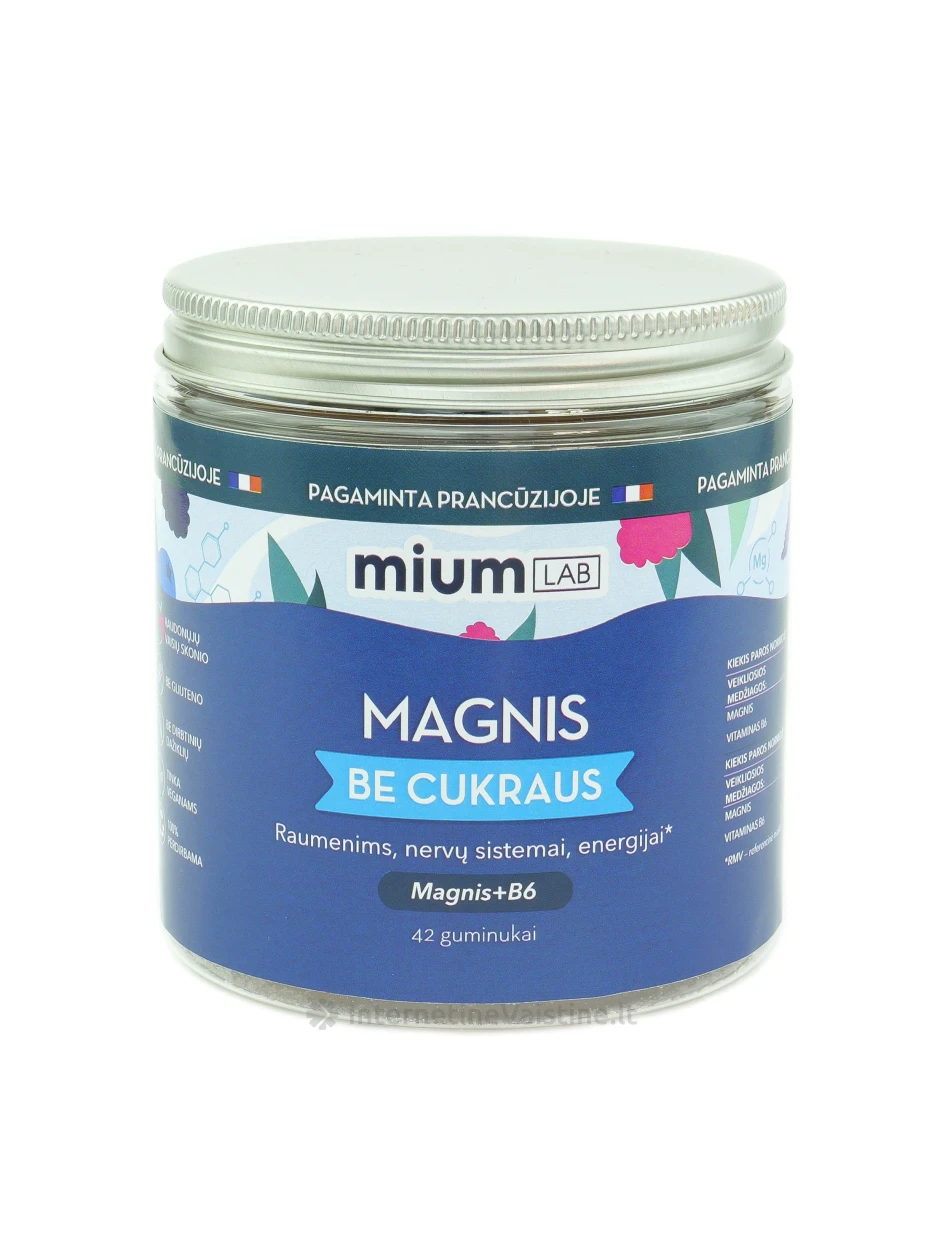 mium LAB MAGNIS guminukai N42 | internetinevaistine.lt