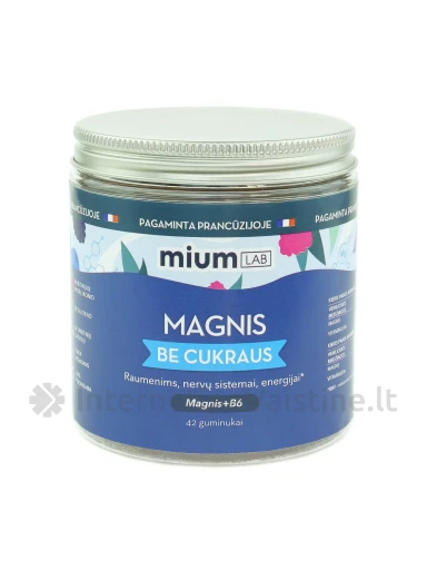 mium LAB MAGNIS guminukai N42 | internetinevaistine.lt