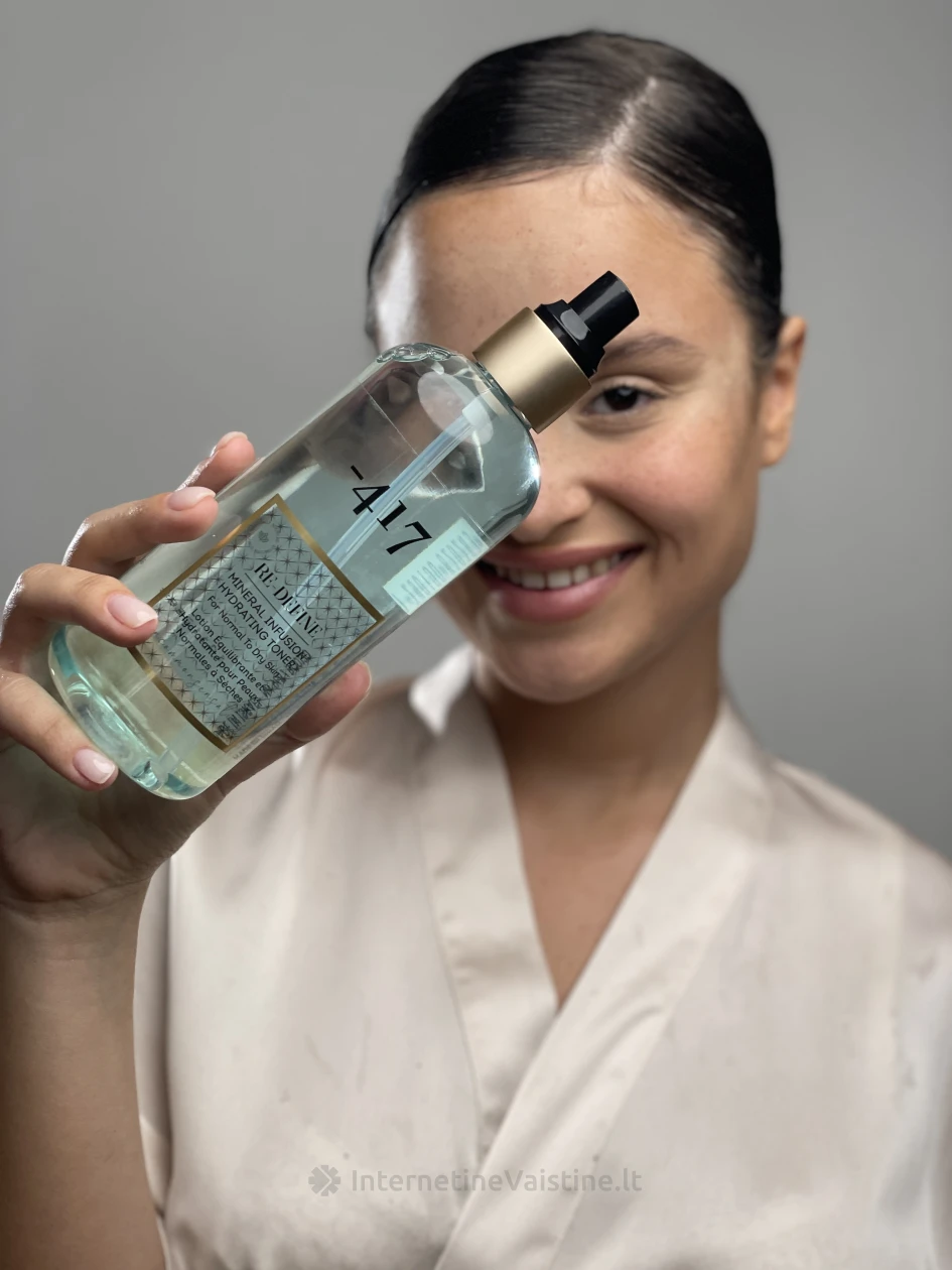 MINUS 417 Re Define Micro Luffa Infusion Hydrating Toner - MINERALINIS DRĖKINANTIS TONIKAS 350 ml, Vnt | internetinevaistine.lt