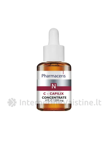 PHARMACERIS N,C-CAPILIX 30ml serumas su vitaminu C, N1 | internetinevaistine.lt