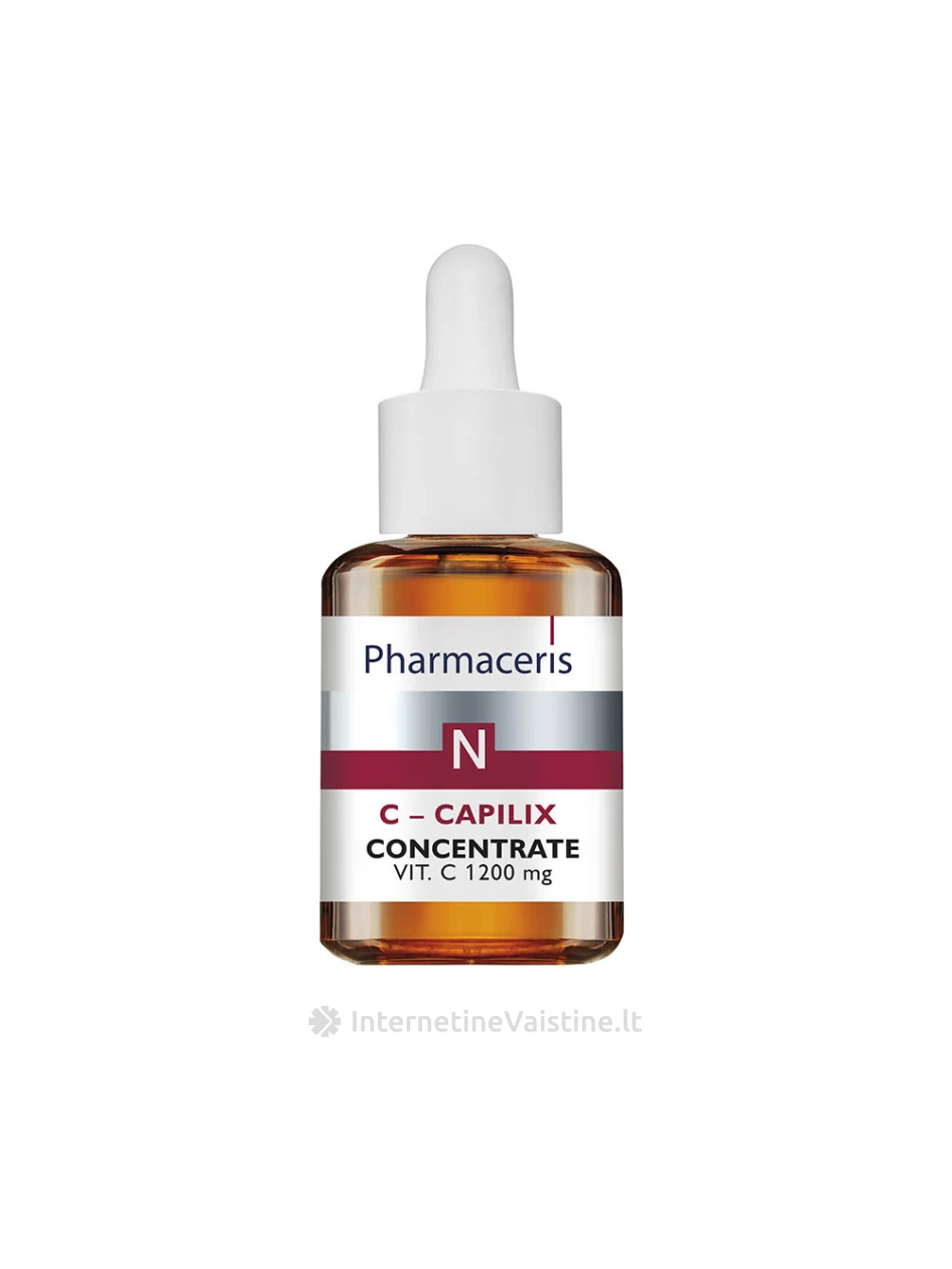 PHARMACERIS N,C-CAPILIX 30ml serumas su vitaminu C, N1 | internetinevaistine.lt