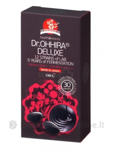 DR.OHHIRA DELUXE 600mg kaps., 30 vnt. | internetinevaistine.lt
