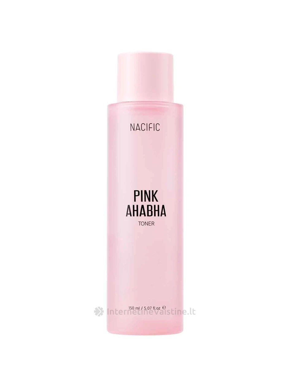 NACIFIC Pink AHA/BHA Toner toneris, 150 ml, Vnt | internetinevaistine.lt