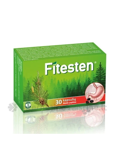FITESTEN pušų ekstr. kaps. N30, 30 vnt. | internetinevaistine.lt