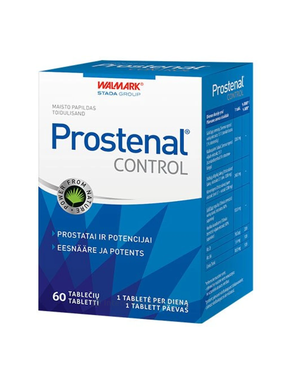 PROSTENAL Control tab. N60, 60 vnt. | internetinevaistine.lt