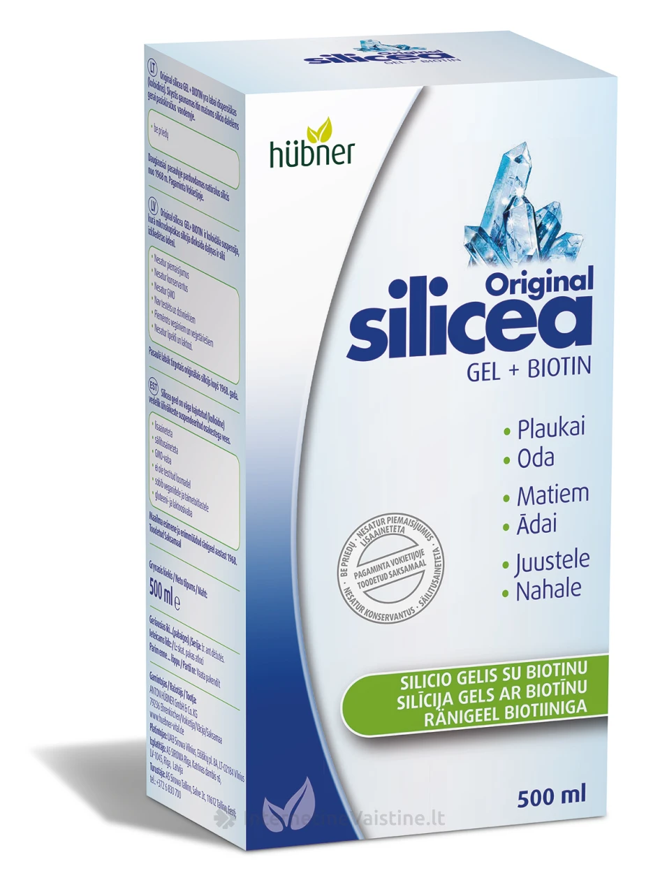 ORIGINAL SILICEA GEL+BIOTIN, 500 ml | internetinevaistine.lt