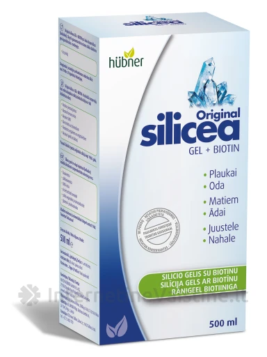 ORIGINAL SILICEA GEL+BIOTIN, 500 ml | internetinevaistine.lt