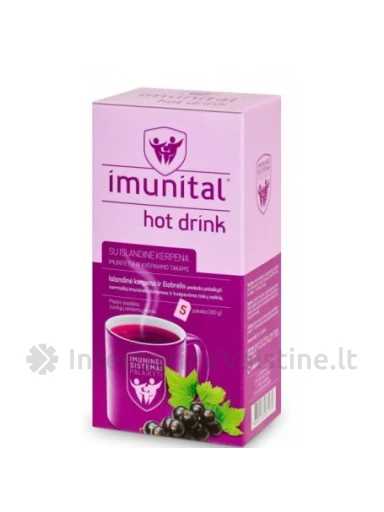 IMUNITAL HOT DRINK SU ISLANDINE KERPENA 16G N5, 5 vnt. | internetinevaistine.lt