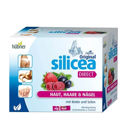 SILICEA DIRECT su Biotinu ir Selenu (miško uogų sk.) 15ml N30, 30 vnt.