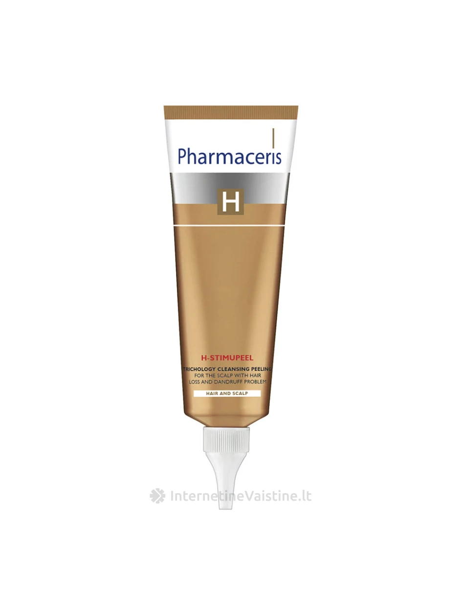 PHARMACERIS H,STIMUPEEL trichologinis galvos pilingas 125ml, N1 | internetinevaistine.lt