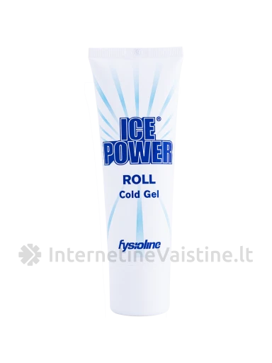 Ice Power ROLL COLD GEL - šaldomasis gelis, 75ml | internetinevaistine.lt