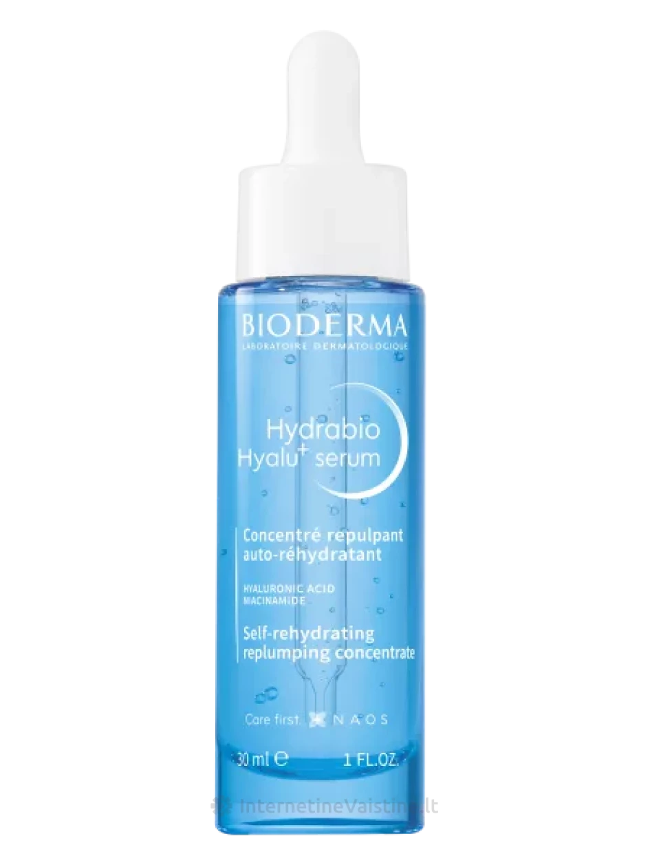 BIODERMA veido serumas HYDRABIO HYALU+ SERUM, 30 ml, 30 ml | internetinevaistine.lt