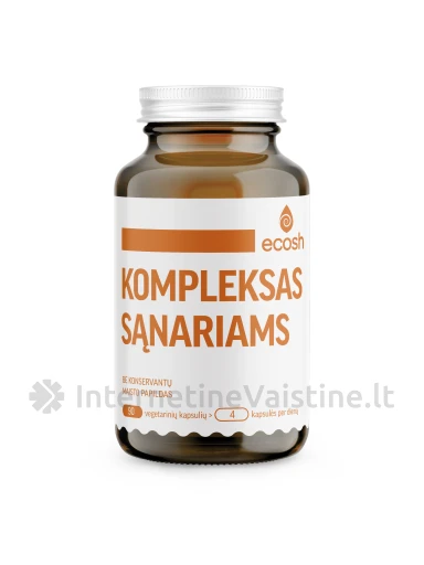 ECOSH Kompleksas sąnariams, 90 kapsulių | internetinevaistine.lt