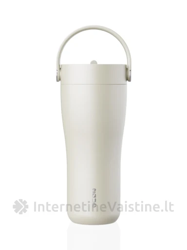 EQUA CARRY puodelis Off-White, 600 ml | internetinevaistine.lt