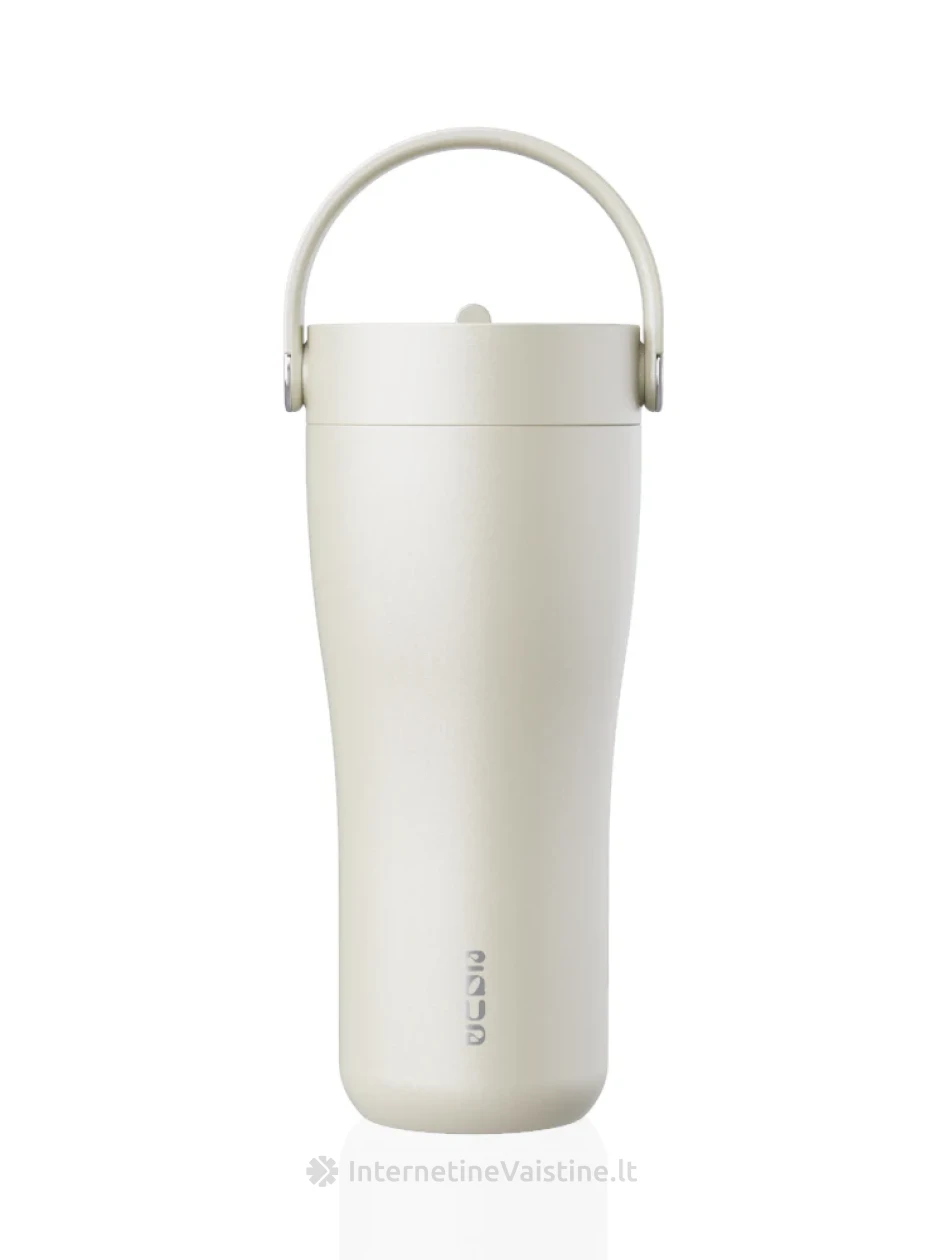 EQUA CARRY puodelis Off-White, 600 ml | internetinevaistine.lt