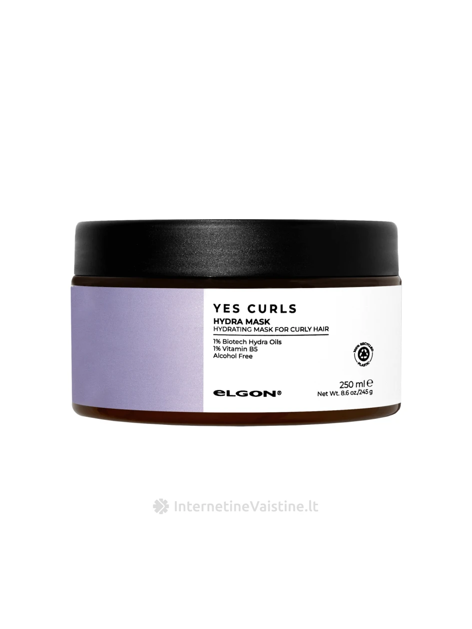 ELGON YES CURLS maitinamoji kaukė garbanotiems plaukams NUTRI MASK, 250 ml-9999999, Vnt | internetinevaistine.lt