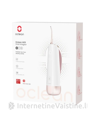 OCLEAN W10 Pink burnos irigatorius, N1 | internetinevaistine.lt