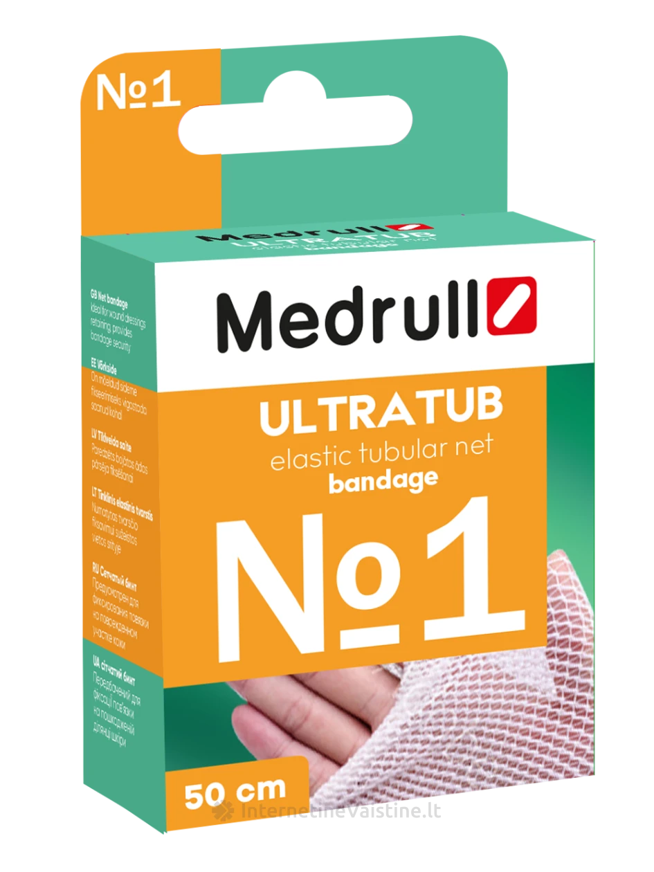 Elastinis tinklinis tvarstis "Ultratube" Nr.1 | internetinevaistine.lt