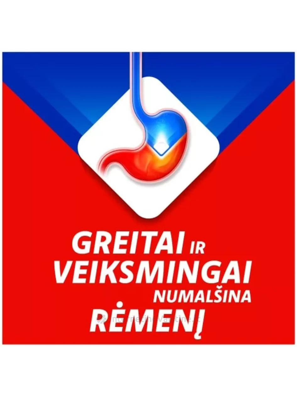 RENNIE 680 mg/80 mg kramtomosios tabletės 24 | internetinevaistine.lt